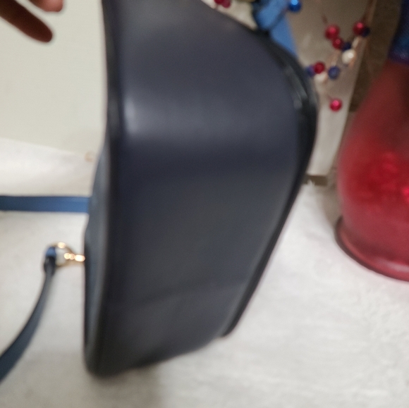 Coach Denim Blue and Black Crossbody Bag - Picture 5 of 9
